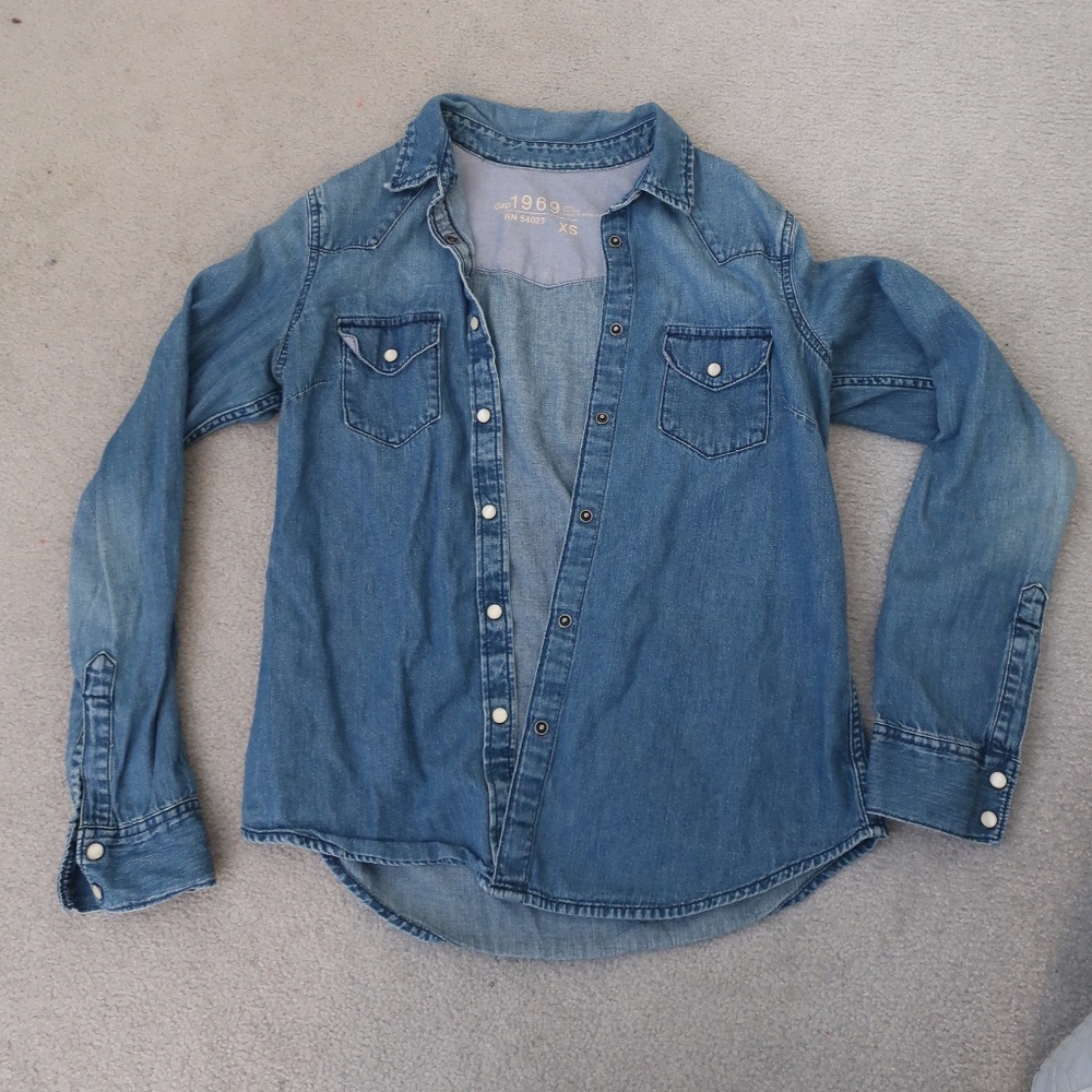 The Gap Jean Shirt